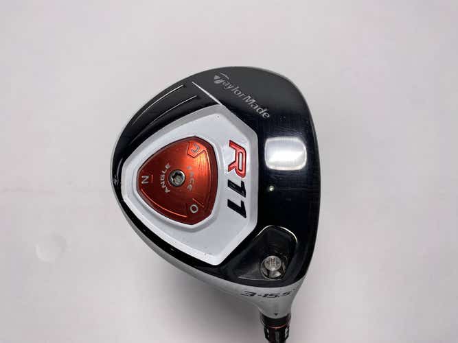 TaylorMade R11 3 Fairway Wood 15.5* Fujikura Blur 70g Stiff Graphite Mens RH