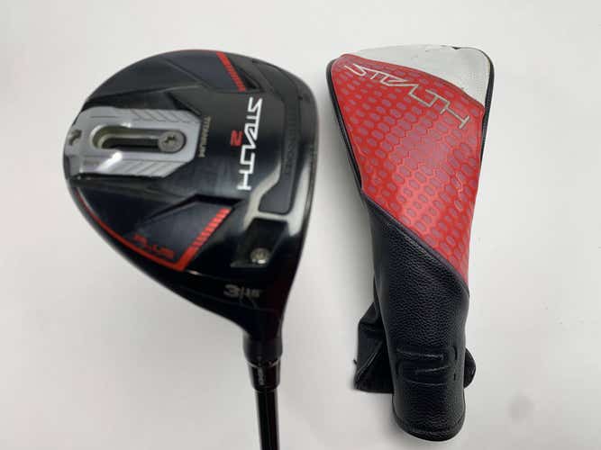 TaylorMade Stealth 2 Plus 3 Fairway Wood 15* KBS TD Category 3 40g Regular RH HC
