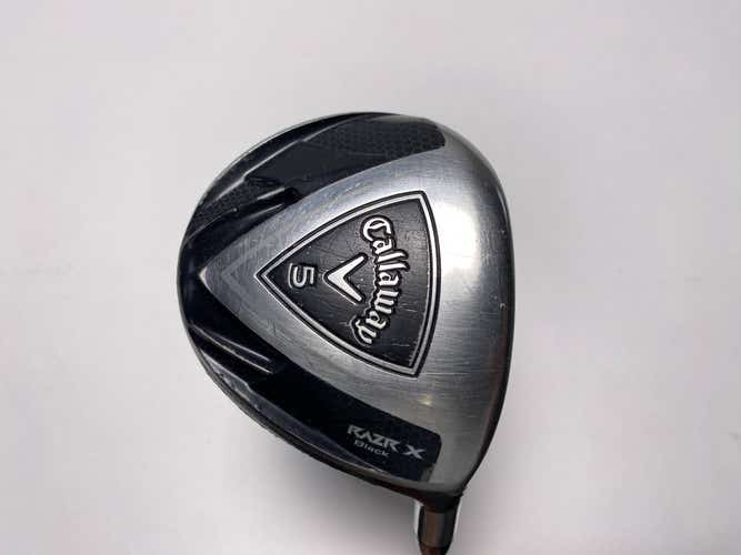 Callaway Razr X Black 5 Fairway Wood 18* 50g Ladies Womens RH Undersize Grip
