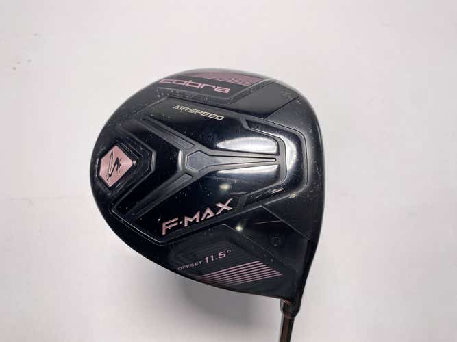 Cobra F-MAX Airspeed Offset Womens Driver 11.5* AirSpeed 40g Ladies Womens RH