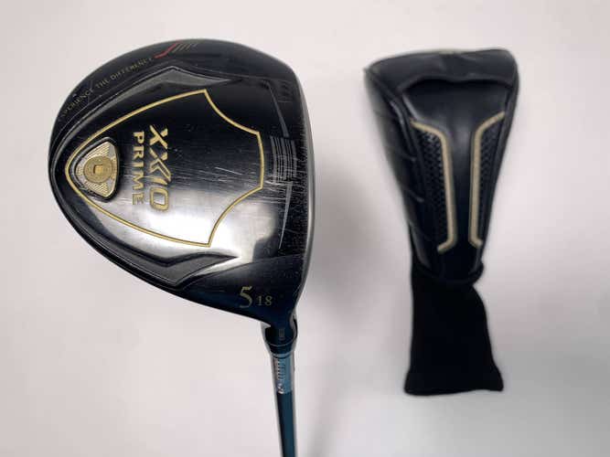XXIO Prime 12 5 Fairway Wood 18* SP-1200 3321 37.5g Regular Graphite Mens RH HC