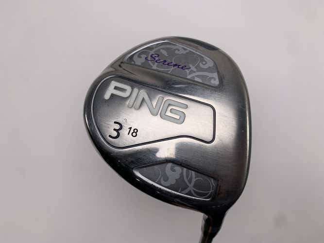 Ping Serene 3 Fairway Wood 18* ULT210 Ladies Graphite Womens RH