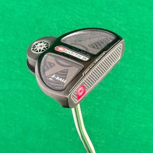 Odyssey O-Works 2-Ball Black 35.25" Double-Bend Mallet Putter Golf Club