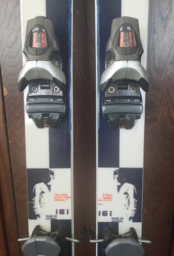 161 ARMADA Skis TWIN TIP T-HALL SERIES w/ ROSSIGNOL 120 BINDINGS 100m BRAKES DIN#3.5-12 *USED*
