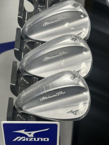 Mizuno Pro T-1 Forged Wedge Set LEFT Hand 52-10, 56-10, 60-06 Steel DG S400 LH