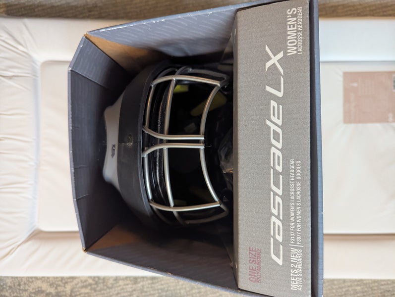 Black/Grey Cascade LX Headgear (New)