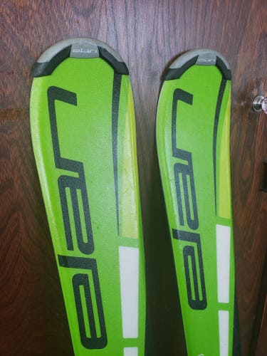 130cm KIDS SKIS ELAN EXPLORE PRO Jr. w/ ELAN ESP 7.5 EZ ADJUST Bindings *USED* READY TO USE