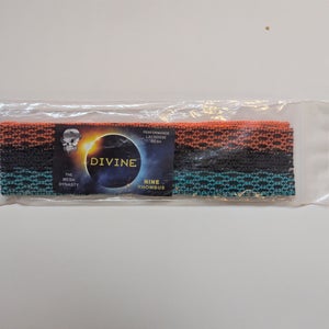 The Mesh Dynasty 9 Diamond Rhombus Mesh Black Teal Orange