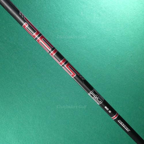 Matrix Deus HD 80 S Stiff Flex 39.25" Graphite Hybrid Shaft w/ Ping Adapter