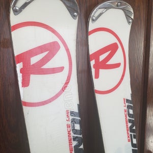 166cm Skis ADULT ROSSIGNOL EXPERIENCE RTL w/AXIUM Bindings DIN 3-10 *USED*WIDER SKI