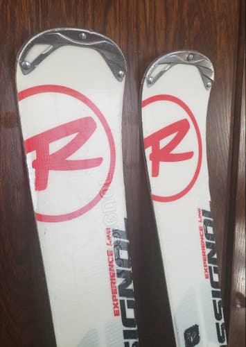 166cm Skis ADULT ROSSIGNOL EXPERIENCE RTL w/AXIUM Bindings DIN 3-10 *USED*WIDER SKI