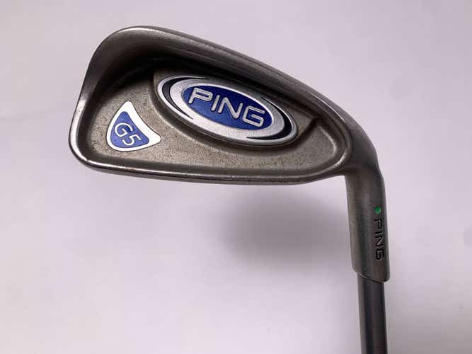 Ping G5 Single 4 Iron Green Dot 2* Up TFC 100 I Regular Graphite Mens RH