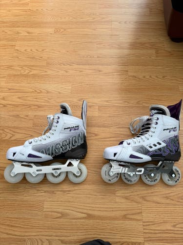 Mission Inhaler FS2 Inline Skates Regular Width Size 11 (Used)