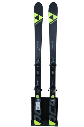 Used 2022 Fischer RC4 Race Jr Skis with Bindings Size 150 (Option 242947)