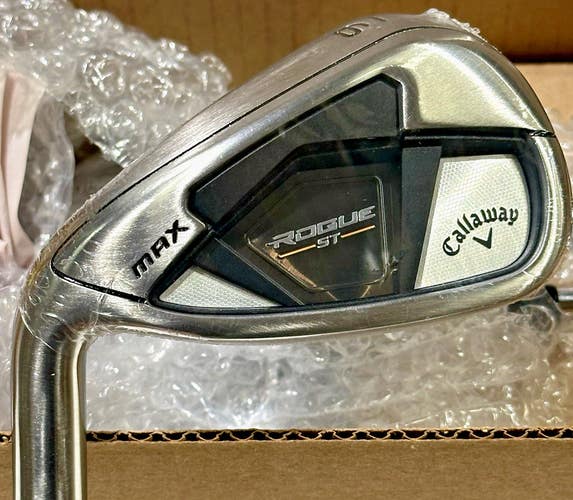 Callaway Rogue ST Max Iron Set LEFT Hand 5-PW Graphite Tensei AV Regular LH NEW