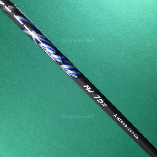 Mitsubishi Kai'li Dark Waves FW Blue 75s Stiff 41.5" Wood Shaft & TaylorMade Tip