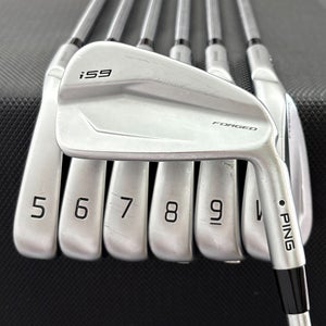 PING I59 IRON SET 4-W BLACK DOT