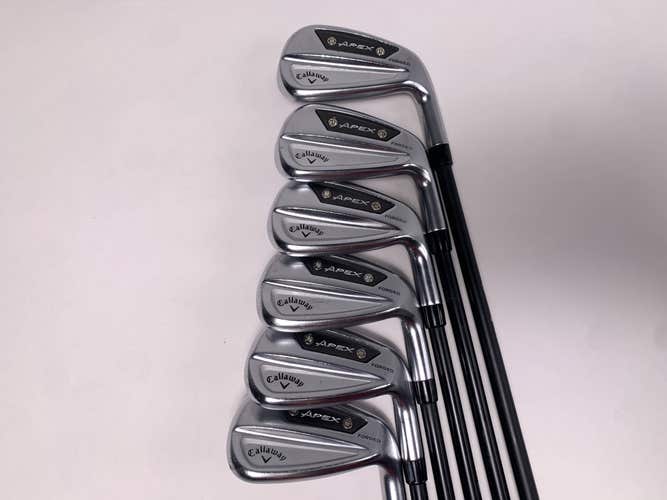 Callaway Apex Ai300  Iron Set 6-PW+GW Fujikura Axiom R2 Velocore 75g Senior RH