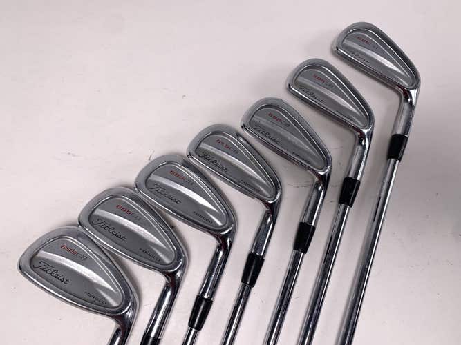Titleist 695 CB Forged Iron Set 4-PW Project X 6.0 Stiff Steel RH +3/4"