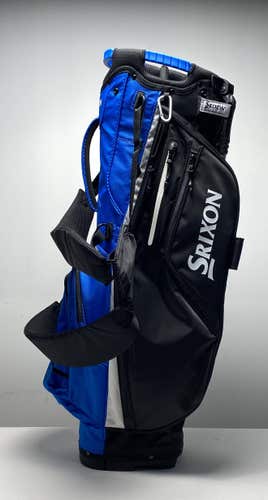 Srixon Lightweight Stand Bag Blue 6-Way Divide Dual Strap Golf Bag