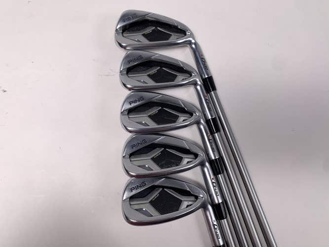Ping G430 Iron Set 6-PW Red Dot 1* Flat Alta Quick 35g Senior Graphite Mens RH