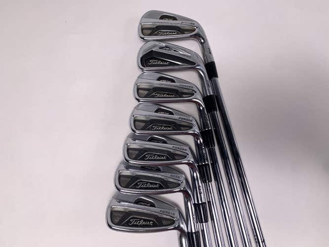 Titleist 712 AP2 Iron Set 4-PW True Temper Dynamic Gold S300 Stiff Steel Mens RH