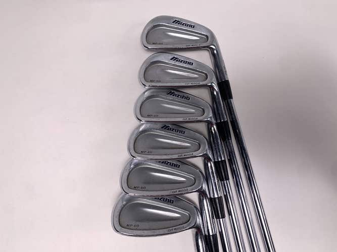 Mizuno MP 60 Iron Set 5-PW Project X Precision Rifle 5.5 Regular RH +1/2''