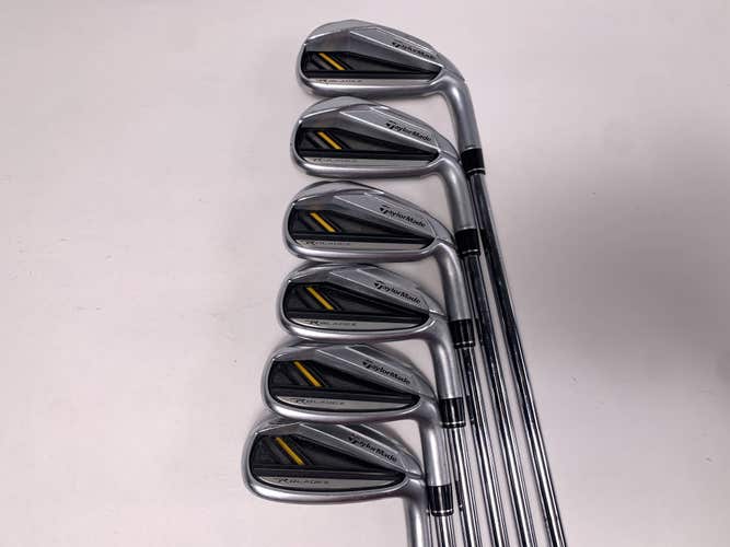 TaylorMade RocketBladez Iron Set 5-PW RocketFuel 85g Stiff Steel Mens RH