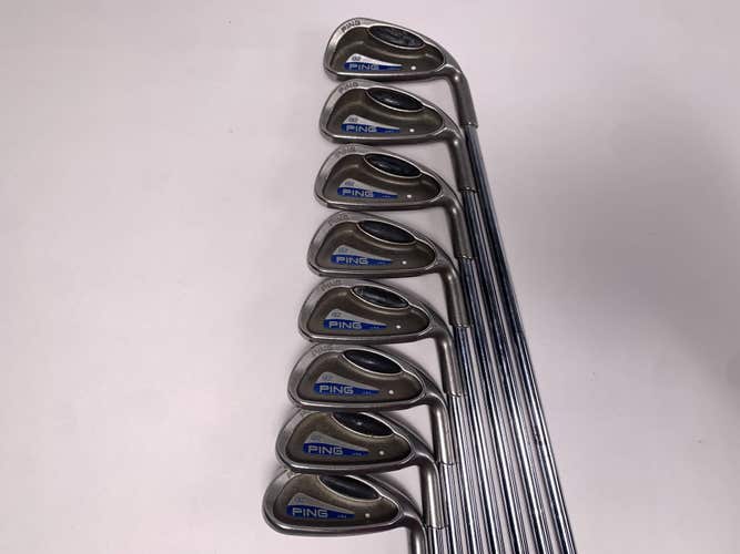 Ping G2 Iron Set 4-PW+SW White Dot 3* Up TFC 100 Regular Steel Mens RH