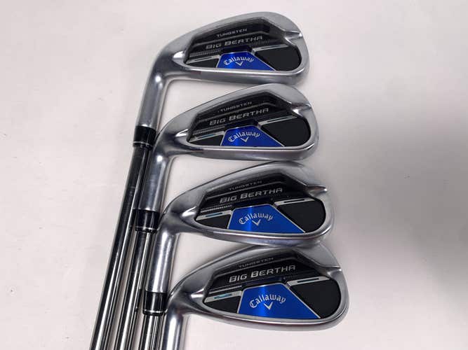 Callaway Big Bertha REVA Womens Iron Set 6-9 RCH 45 45g Ladies LH