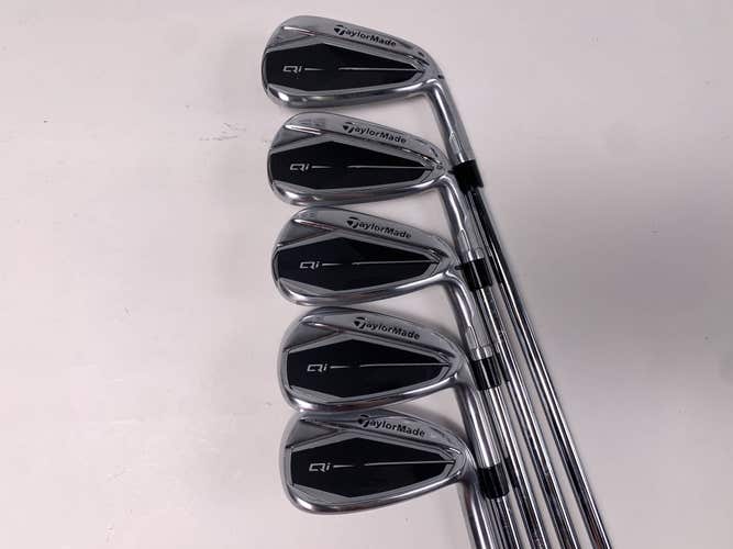 TaylorMade Qi Iron Set 6-PW KBS Max MT 85g Regular Steel Mens RH