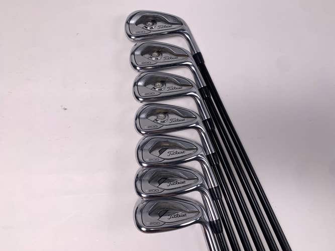Titleist T200 Iron Set 4-PW Mitsubishi Chemical Tensei Red AV AM(2) Senior RH