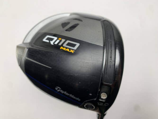 TaylorMade Qi10 MAX Driver 12* Fujikura Speeder NX 50g Senior Graphite Mens RH