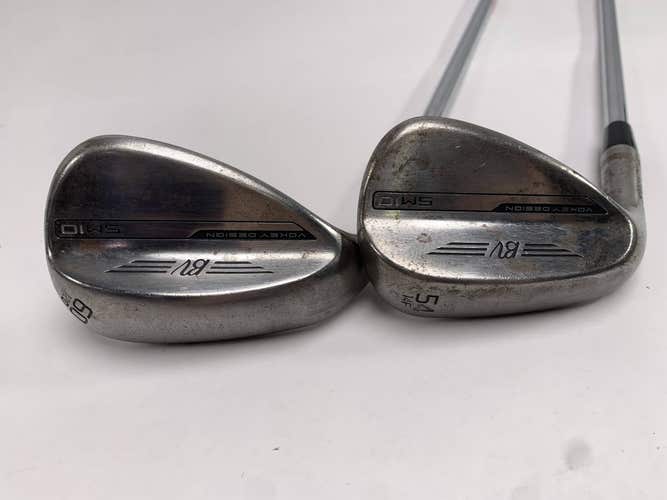 Titleist Vokey SM10 Raw Wedge Set 54* 14 | 60* 12 NS Pro Zelos 7 Regular LH