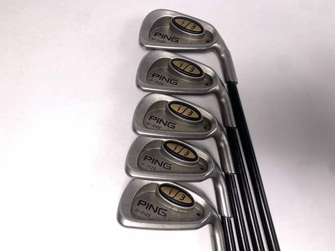 Ping i3 Oversize Iron Set 4-9 Black Dot 350 Series Regular Graphite Mens RH