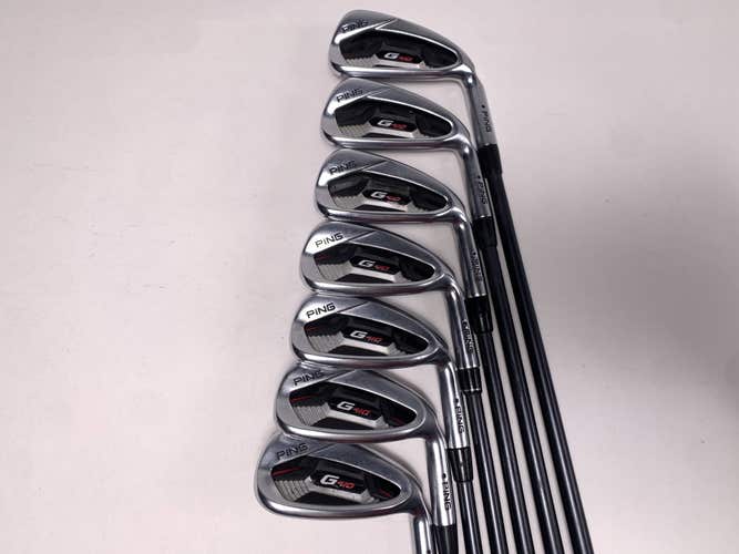 Ping G410 Iron Set 5-PW+GW Black Dot Alta CB AWT Regular Graphite Mens RH