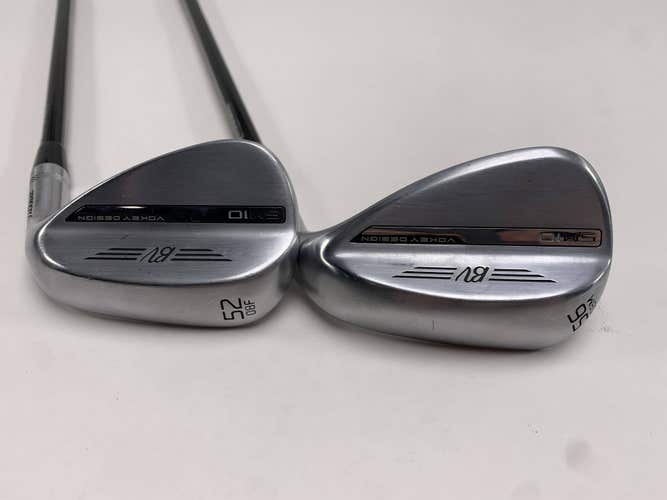 Titleist Vokey SM10 Tour Chrome Wedge Set 52*8 | 56*8 Tensei Red AM(2) Senior RH