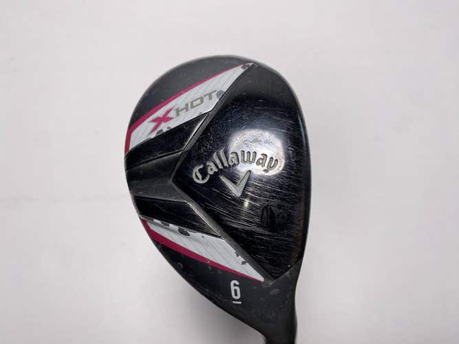 Callaway X Hot Womens 2013 6 Hybrid 28* 50g Ladies Graphite Womens RH