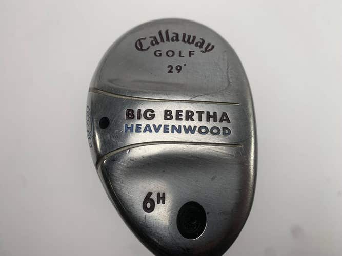 Callaway Big Bertha Heavenwood 6 Hybrid 29* Big Bertha Gems 55 55g Ladies RH