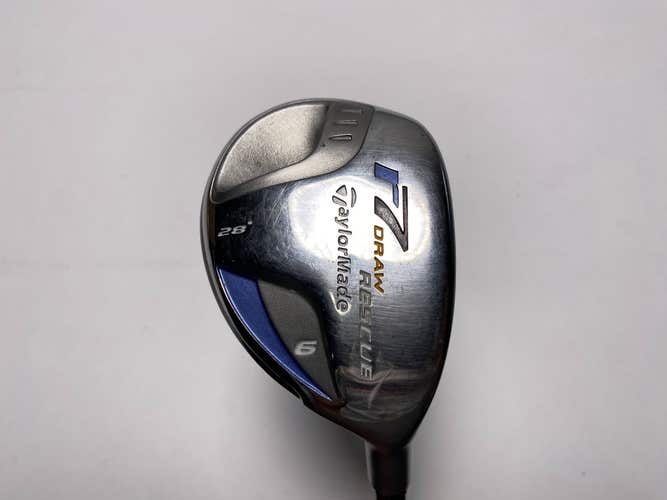 TaylorMade R7 Draw 6 Hybrid 28* REAX 45g Ladies RH Undersize Grip
