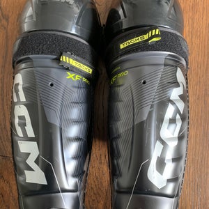 LIKE NEW Senior CCM Tacks XF Pro 14" Shin Pads (Used)