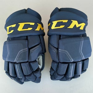 CCM HGQL QuickLite Pro Stock Hockey Gloves 14” Blues 1369