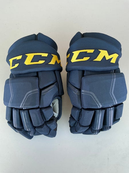 CCM HGQL QuickLite Pro Stock Hockey Gloves 14” Blues 1369