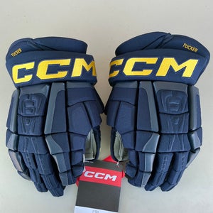 CCM HGCL Pro Stock 14" Hockey Gloves Blues 40372