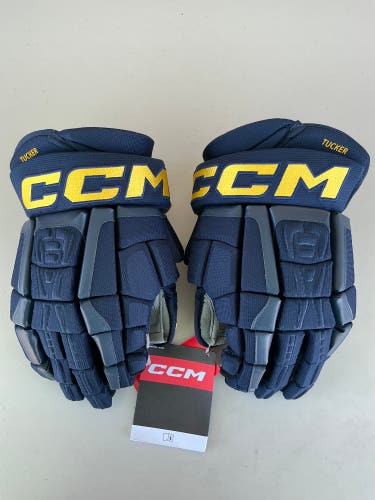 CCM HGCL Pro Stock 14" Hockey Gloves Blues 40372