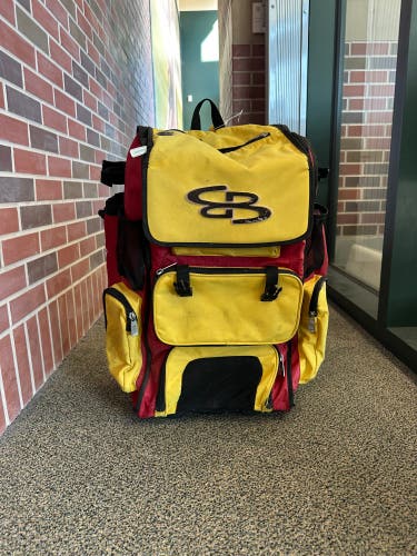 Yellow Boombah Bags & Batpacks Player (Used)