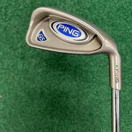 PING G5 Single 4 Iron Green Dot Men's Right Hand Regular Flex Steel Shaft 38.5"