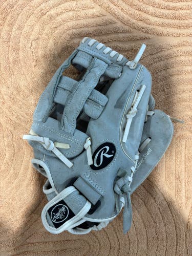 Gray Rawlings Highlight Series RH Softball Glove 12.5" (Used)
