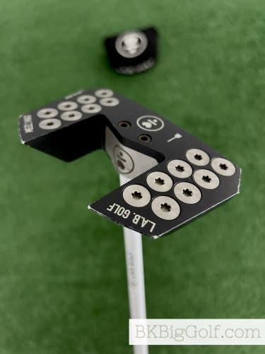 LAB Golf Mezz.1 Max Broomstick 45 Putter w Accra White Shaft and Headcover