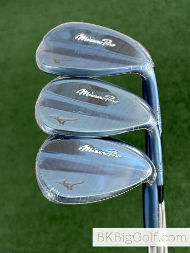 NEW Mizuno T-1 Blue Ion 3 Wedge Set (50, 54 & 58 Degrees)